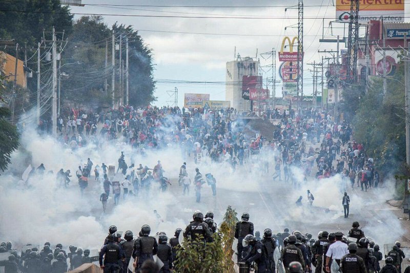 Represión Tegucigalpa